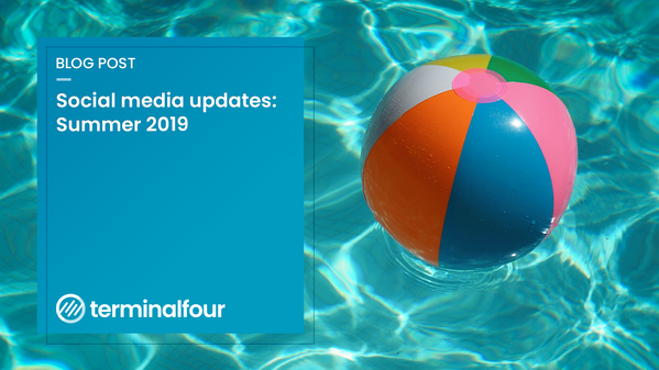 Here is a short and sweet round-up of the changes coming through this summer to the platforms you use most.